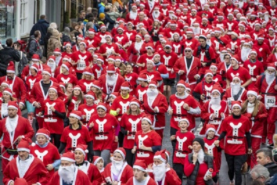 Santa Fun Run